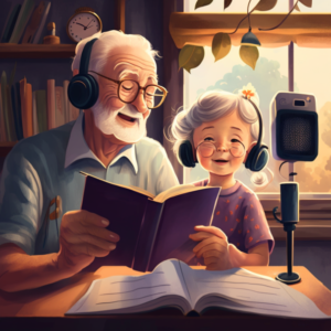 Recordable storybooks for grandparents
